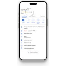 Yorum Temassız Nfc Google Yorum ve Puanlama Kartı