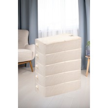textile sweet 5'li Mega Boy Krem Baza Altı Düzenleyici Hurç 74X46X22