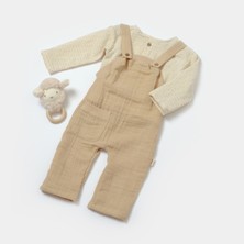 Baby Cosy Müslin Long Sleeve T-Shirt & Salopet Set