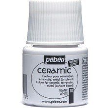 Seramik Boyası 45ML No:10 Blanc White