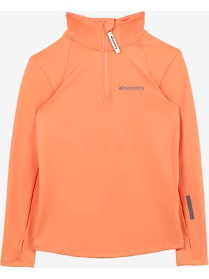 Discovery Expedition Somon Kız Çocuk Dik Yaka Sweatshirt D3WG-SWT21