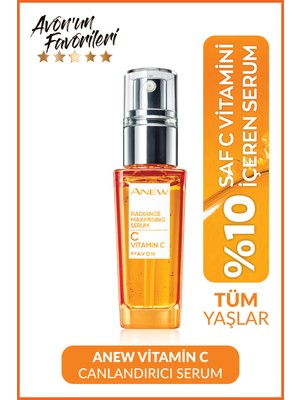 Avon Anew Radiance Maximising C Vitamin Serum 30 ml