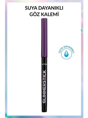Avon Glimmersticks Pırıltılı Asansörlü Suya Dayanıklı Göz Kalemi Amethyst