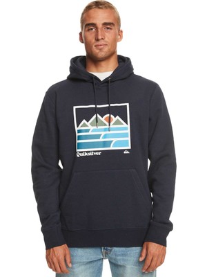 Quiksilver Landscape Lines Erkek Sweatshirt EQYFT04832-12818 EQYFT04832-12818018