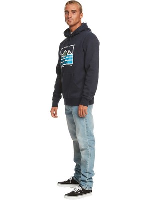 Quiksilver Landscape Lines Erkek Sweatshirt EQYFT04832-12818 EQYFT04832-12818018