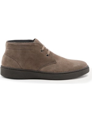 Frau Erkek Bot 19A5 Frau Waxy Desert Boot Visone (Dark Beige)