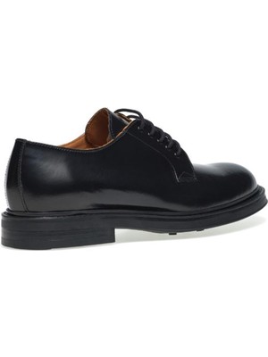 Frau Erkek Oxford Ayakkabı 73Q1 Frau Brıstol Lace-Up Nero