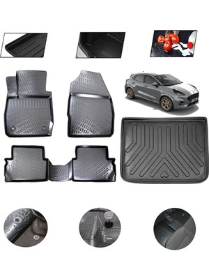 OtoLine Ford Puma Üst 2025 Model 4d Bagaj Paspas Set