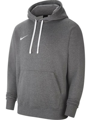 Nike M Nk Flc PARK20 Po Hoodie Erkek Gri Futbol Sweatshirt CW6894-071