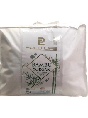 Polo Life Tek Kişilik Bamboo Yorgan+Aloevera Yastık (Süper Set)