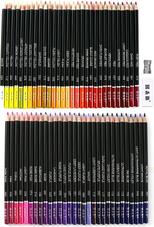 24/36/48color Oil Pastel Color Pencil Set Morandi Macaron Manga