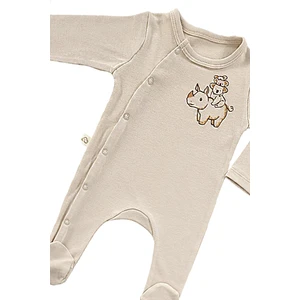 Tiny Lamb Cute Friends 3 Parça Organik Yenidoğan %100 Pamuk Bebek Hastane Çıkış Seti