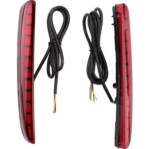 Honda Civic 2017-2018 Tip R Hatchback LED Fren Lambası Arka Tampon Reflektör Sürüş Sis Lambası (Yurt Dışından)