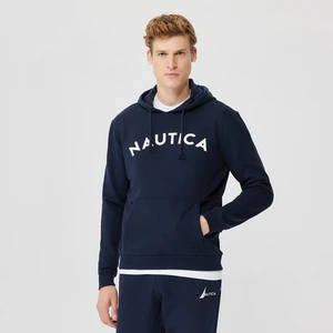Nautıca Erkek Lacivert Standart Fıt Uzun Kollu Sweatshırt KE37604T.4NV