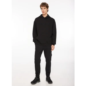 Discovery Expedition Siyah Erkek Kapüşonlu Nakışlı Sweatshirt D3WM-SWT28