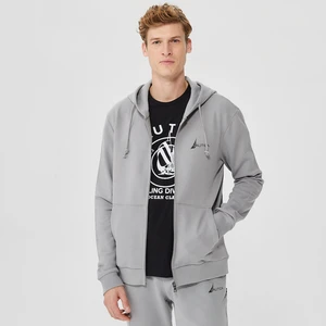 Nautıca Erkek Gri Standart Fıt Uzun Kollu Sweatshırt KE37657T.0HF