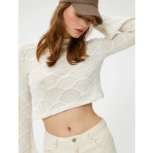 Crop Kazak Ajurlu Flare Kol