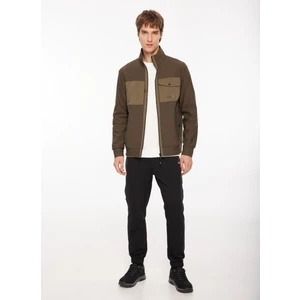 Discovery Expedition Haki Erkek Bato Yaka Sweatmont D3WM-SWT6