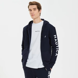 Nautıca Erkek Lacivert Standart Fıt Uzun Kollu Sweatshırt KE37602T.4NV