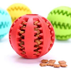 Turuncu Çap 5cm Köpekler Için Oyuncaklar Topu Interaktif Oyuncaklar Köpek Çiğneme Oyuncakları Diş Temizleme Esnekliği Küçük Büyük Köpek Oyuncakları Kauçuk Evcil Hayvan Topu Oyuncakları (Yurt Dışından)