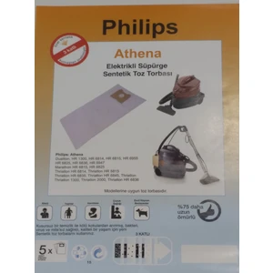 Athena Yıkamalı Sentetik toz torbası(2 PAKET 10 ADET)