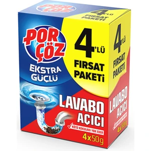 Lavabo Açıcı 4X50GR (4'lü Fırsat Paketi)
