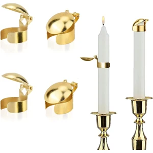 4 Adet Mum Snuffer, Otomatik Yangın Söndürme Mum Snuffer Söndürücü, Mum Alevini Güvenle Söndürmek Için Fitil Alev Snuffer, Mum Severler Için Siyah Mum Snuffers Aksesuarı (Yurt Dışından)