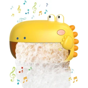 Küvet Kabarcık Makinesi, Müzik / Sessizlik Modlu Otomatik Banyo Oyuncakları, Dino Banyo Kabarcık Makinesi, Çocuklar Için Küvet Oyuncakları Bebekler Erkekler Kızlar (Yurt Dışından)