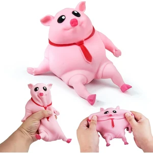Çocuklar ve Yetişkinler Için Domuz Figürlü Stres Oyuncağı - Pembe (Yurt Dışından)
