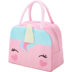 Karikatür Yalıtımlı Lunchbox Çanta Elde Taşınabilir Bento Çanta (Yurt Dışından)
