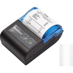 XGR-POS581 Taşınabilir Mini Termal Yazıcı - Siyah (Yurt Dışından)