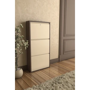 Gada Grup 3'lü Kilitlenebilir Metal Ayakkabılık