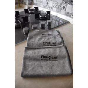Fine Clean 3 Adet Mikrofiber Sihirli Yağ  Ankastire Ocak Davlumbaz Mutfak Bezi 40X40 cm