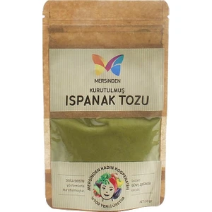 Mersinden Kurutulmuş Ispanak Tozu 50 G