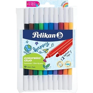 Colorella Duo Çift Renkli Keçeli Kalem 10 Lu 973172