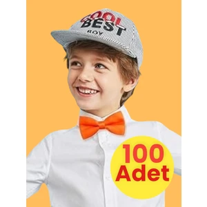 Mood Agenda Erkek Çocuk Saten Papyon 100 Adet