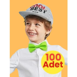 Mood Agenda Erkek Çocuk Saten Papyon 100 Adet