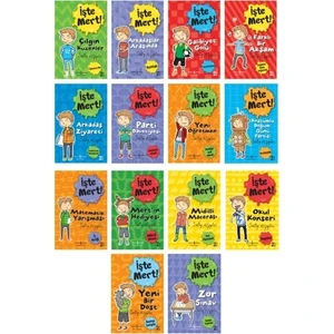 Işte Mert ! Serisi 14 Kitap Seti -Can Kışla Tanışıyor  - Sally Rippin