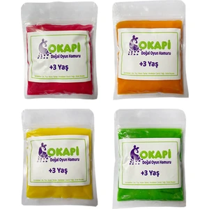 4 Renk Doğal Hamur Kartuşu