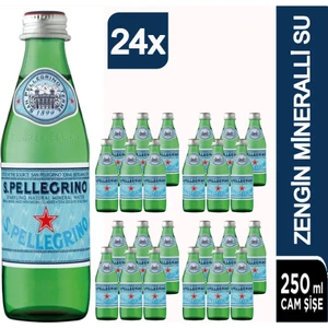 San Pellegrino Doğal Mineralli Maden Suyu 24 x 250 ml