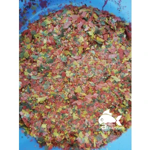 Atılım Akvaryum Lepistes, Kılıç Kuyruk, Molly, Tetra Tropikal ve Canlı Doğuran Balık Yemi Karışık