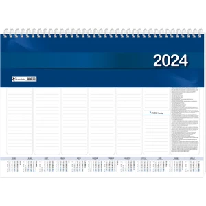 Keskin Color 2024 Haftalık Masa Sümeni Bialalı Aj 70 28 x 40 cm