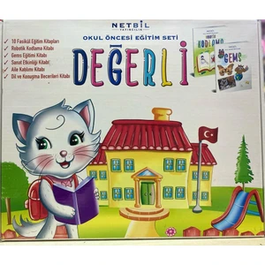 Netbil Yayıncılık Okul Öncesi Değerli Eğitim Seti