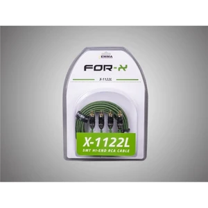 X-1122L Profesyonel Bakır Rca Kablo