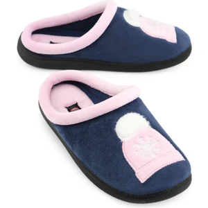 Kışlık Kadın Nakışlı Tasarım Ev Bahçe Gondol Terlik