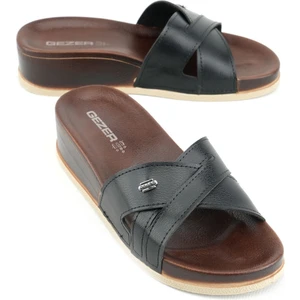 Yazlık Suni Deri Yüksek Topuk Kadın Günlük Terlik