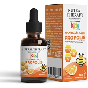 Nutral Therapy Zeytinyağı Bazlı Propolis Kids D3 K2 30 ml
