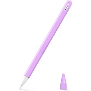 Apple Pencil (2. Nesil) Uyumlu Kılıf Renkli Mat Silikon Koruyucu