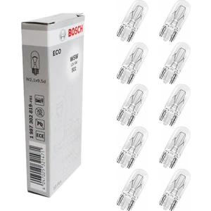 Eco Dipsiz Ampul 12V 5W T10 W5W 10'lu Paket