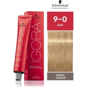 Igora Royal 9-0  Sarı Saç Boyası 60ml